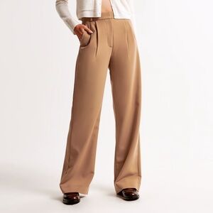 A&F Sloane Tailored Wide Leg Pant